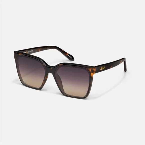 Quay Australia Level Up - Tortoise/Smoke Taupe Polarized Sunglasses - Picture 5 of 5